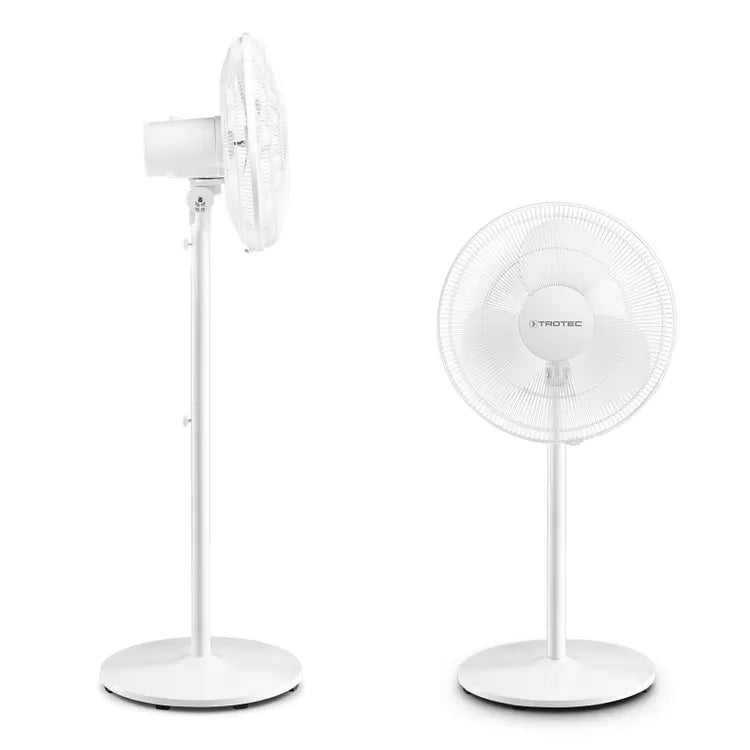 Ventilateur de table et sur pied 2-en-1 TVE 23 S | Oscillation 80° | 50 W